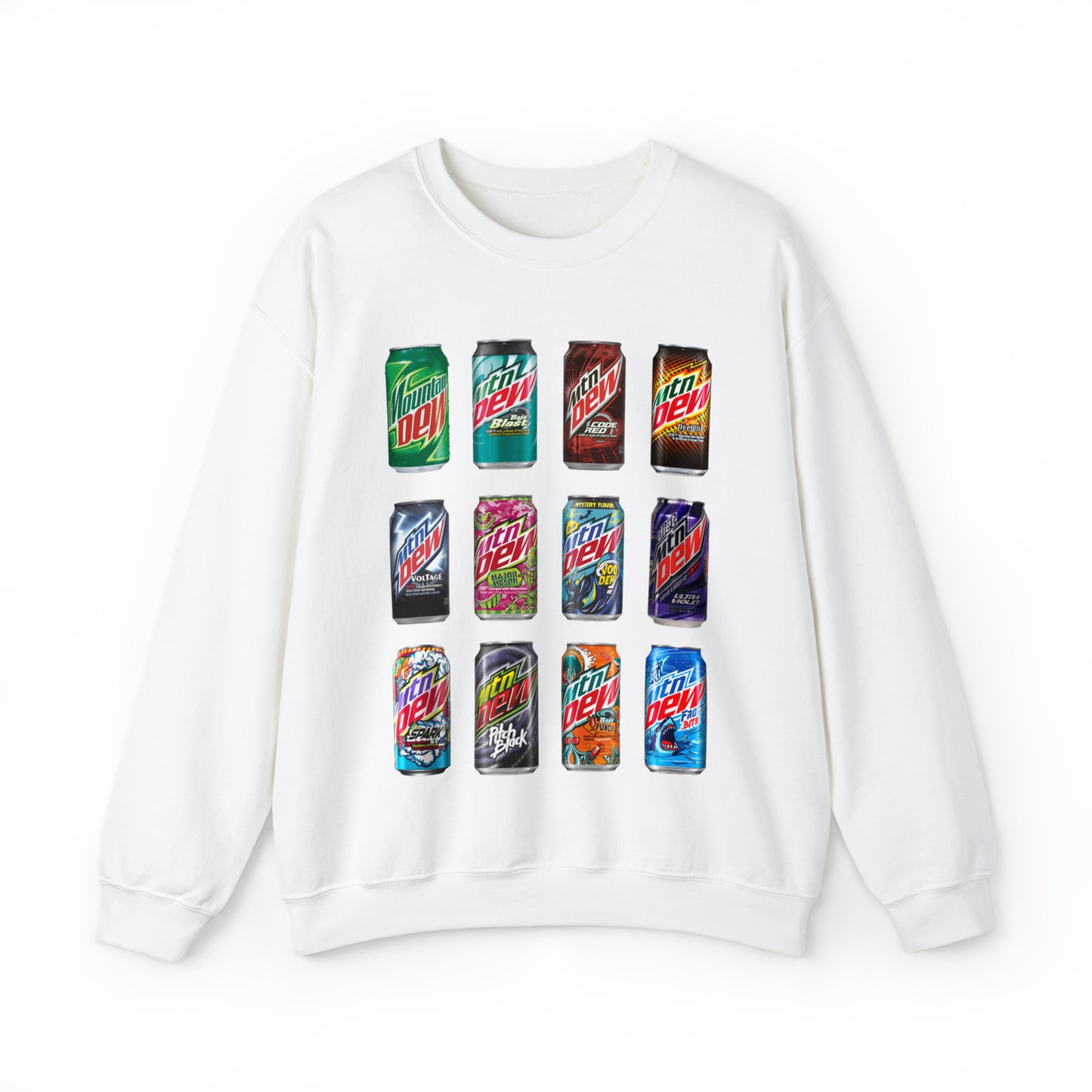 Mtn Dew Sweatshirt Unisex Heavy Blend™ Crewneck Sweatshirt