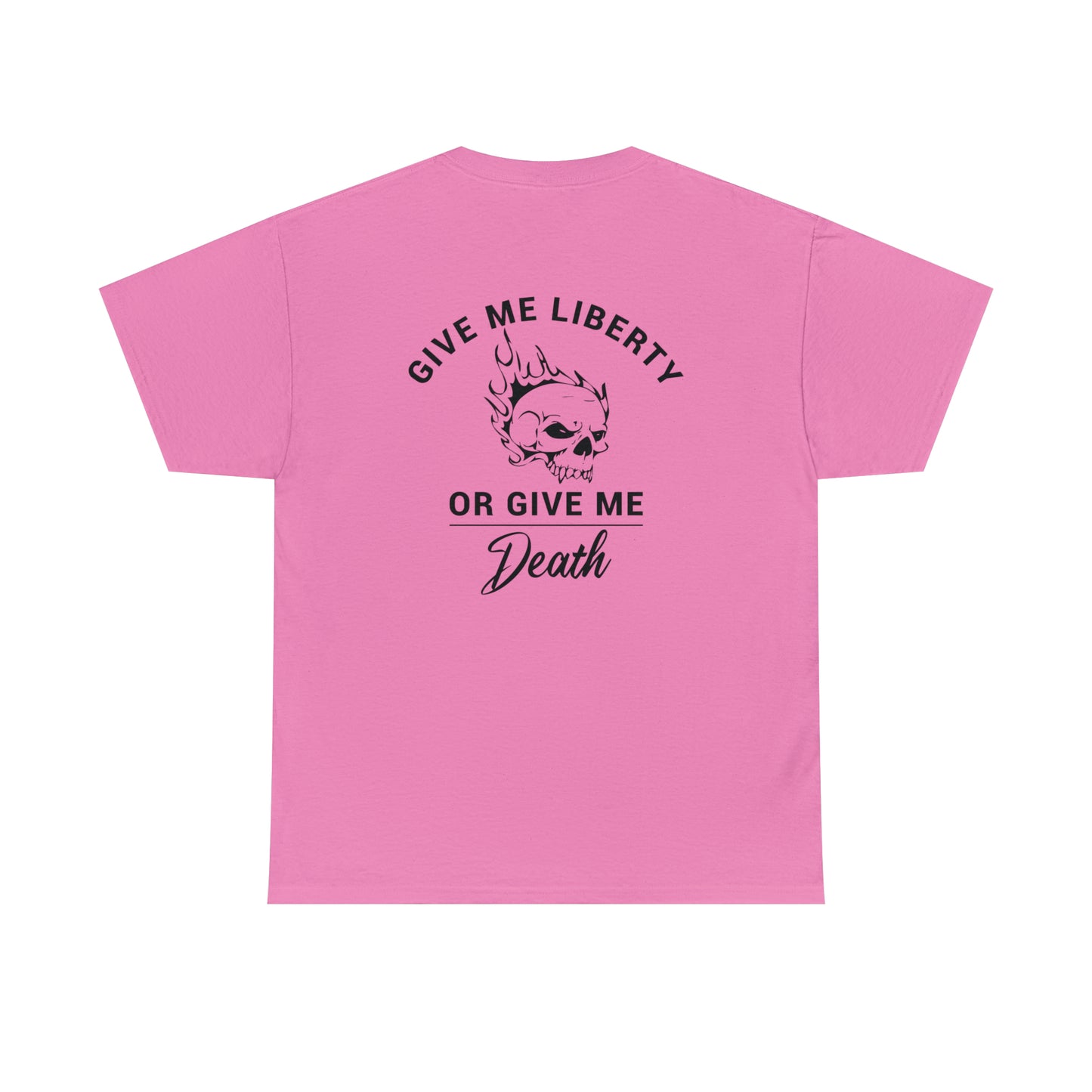 Give Me Liberty Skull Unisex Heavy Cotton Tee