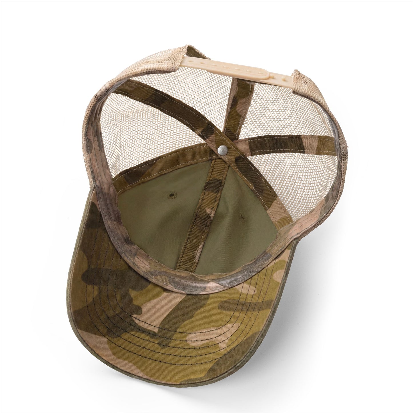 He's From Texas Women's Washed Mesh-Back Ponytail Cap