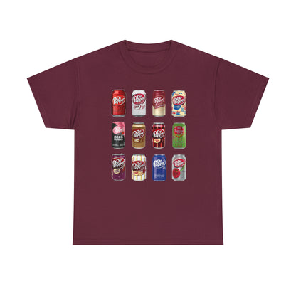 Dr Pepper Unisex Heavy Cotton Tee