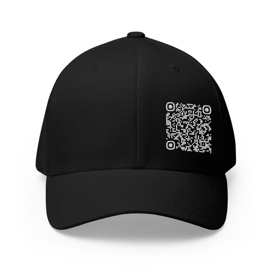 SHOW ME THEM T's! Qr Code Embroidered FlexFit Hat