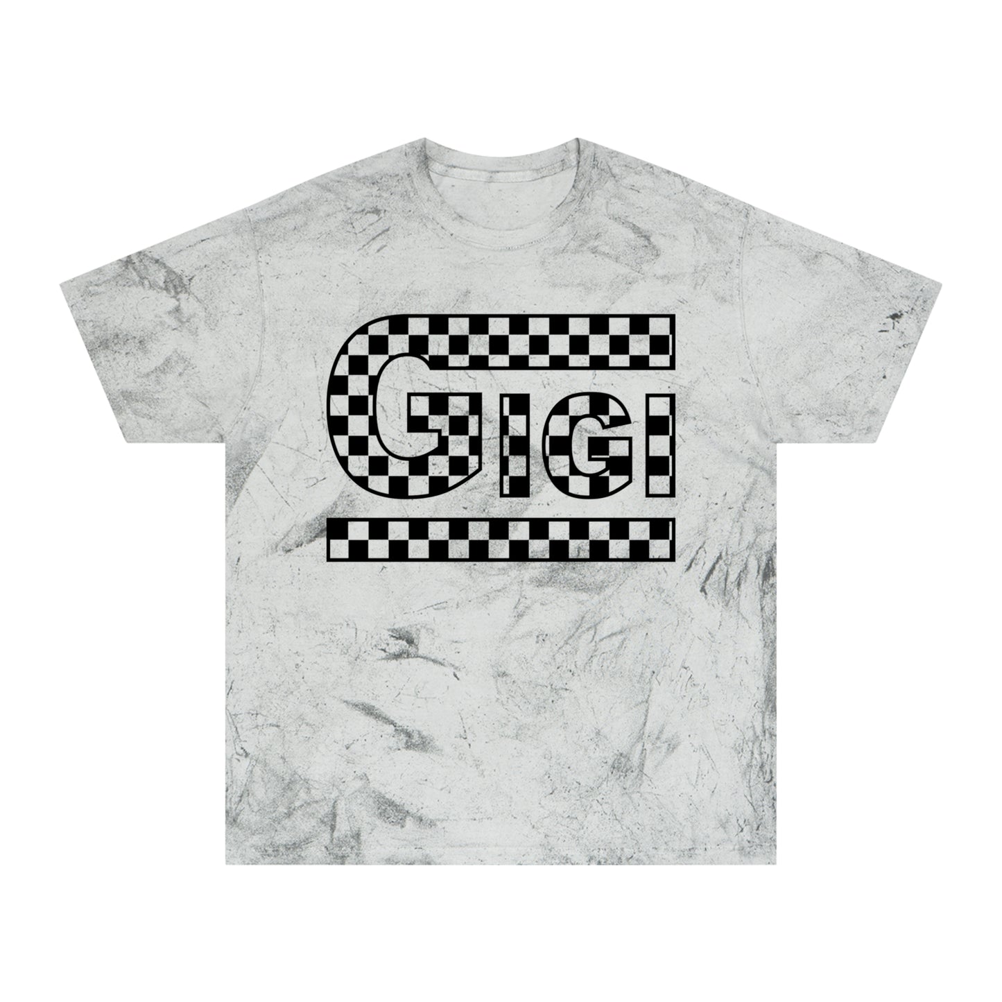 Checkered Gigi Comfort Colors Unisex Color Blast T-Shirt