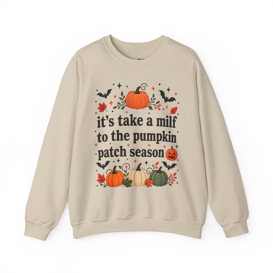 Pumpkin Patch Season Heavy Blend™ Crewneck Sweatshirt