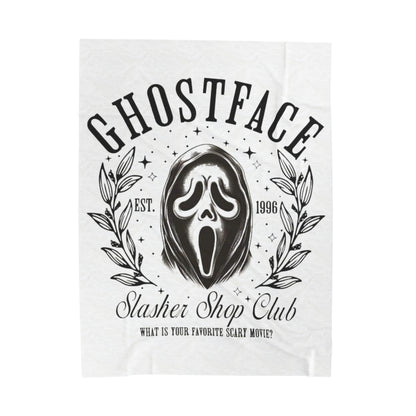 GHOSTFACE Velveteen Plush Blanket