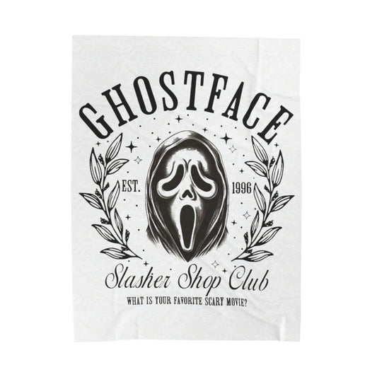 GHOSTFACE Velveteen Plush Blanket