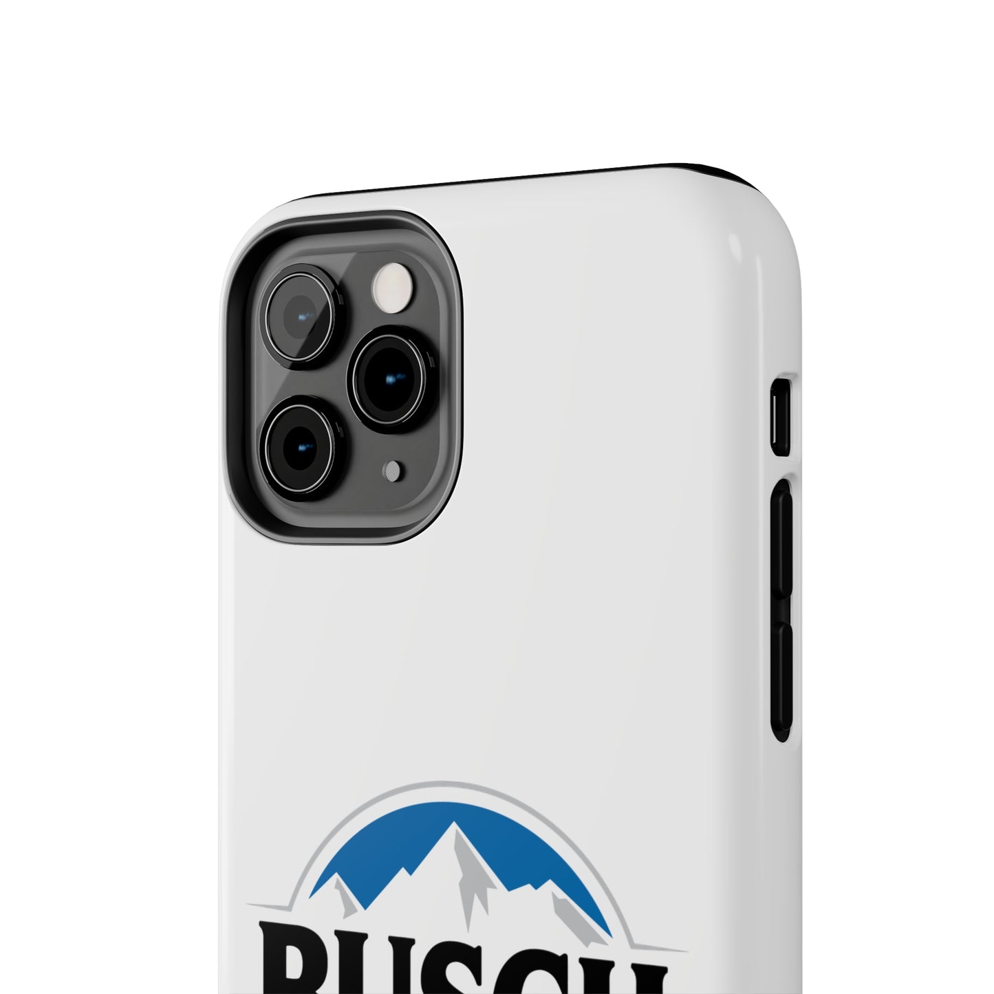 Busch Latte White Tough iPhone Cases