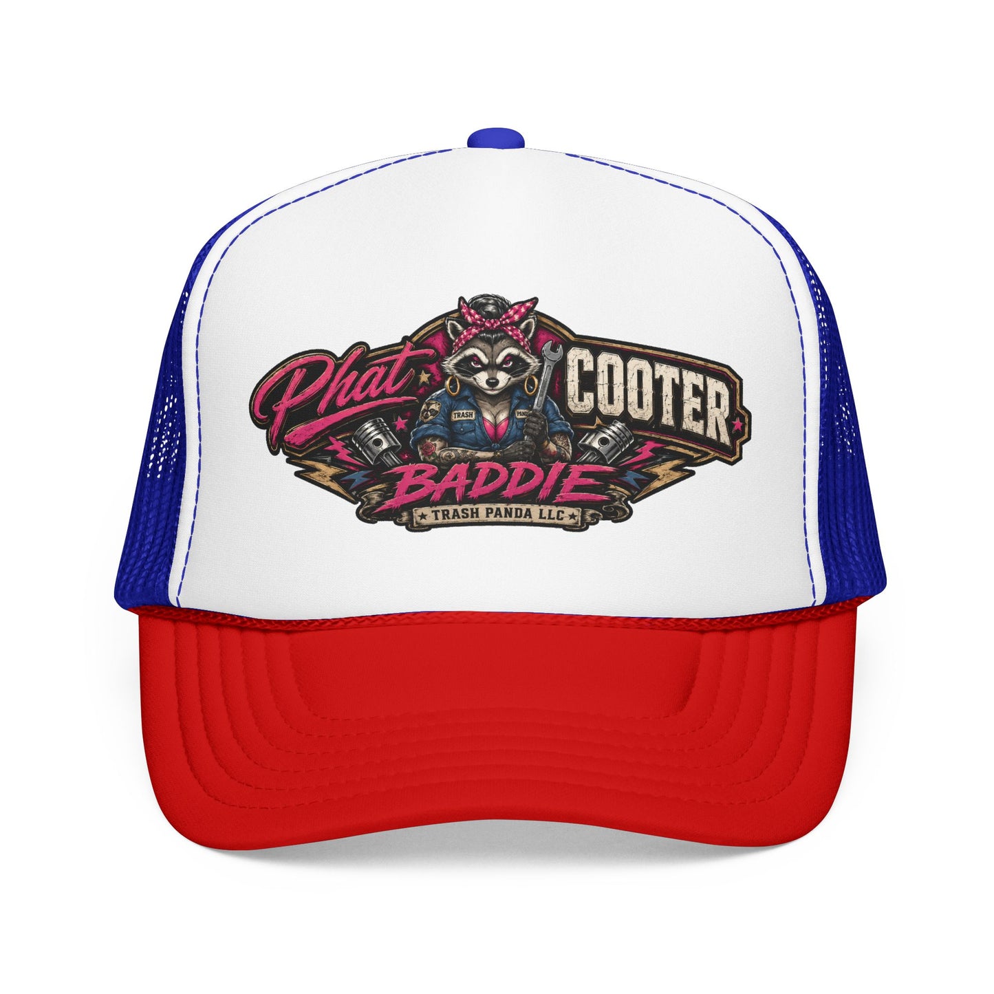 Phat Cooter Baddie V2 Foam Trucker Hat (Printed)