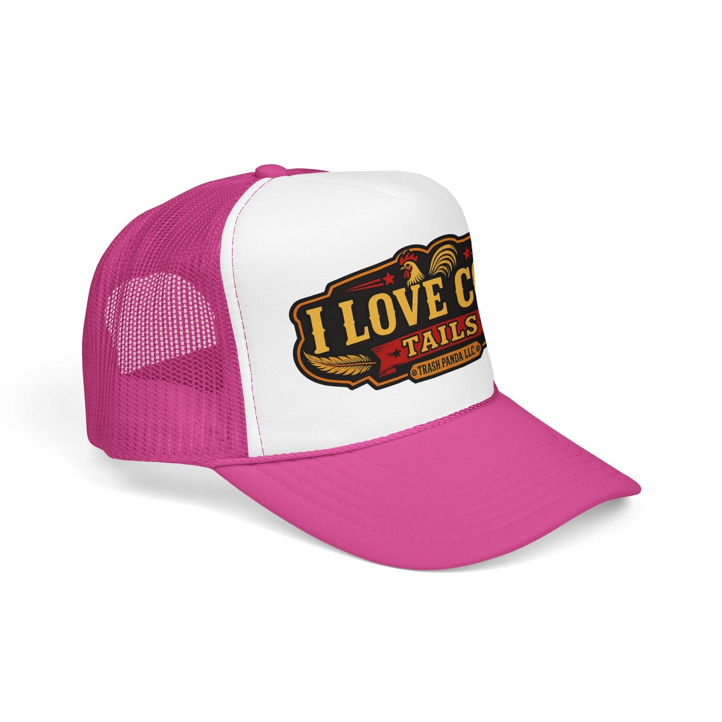 I Love Cocktails Foam Trucker Hat (Printed)