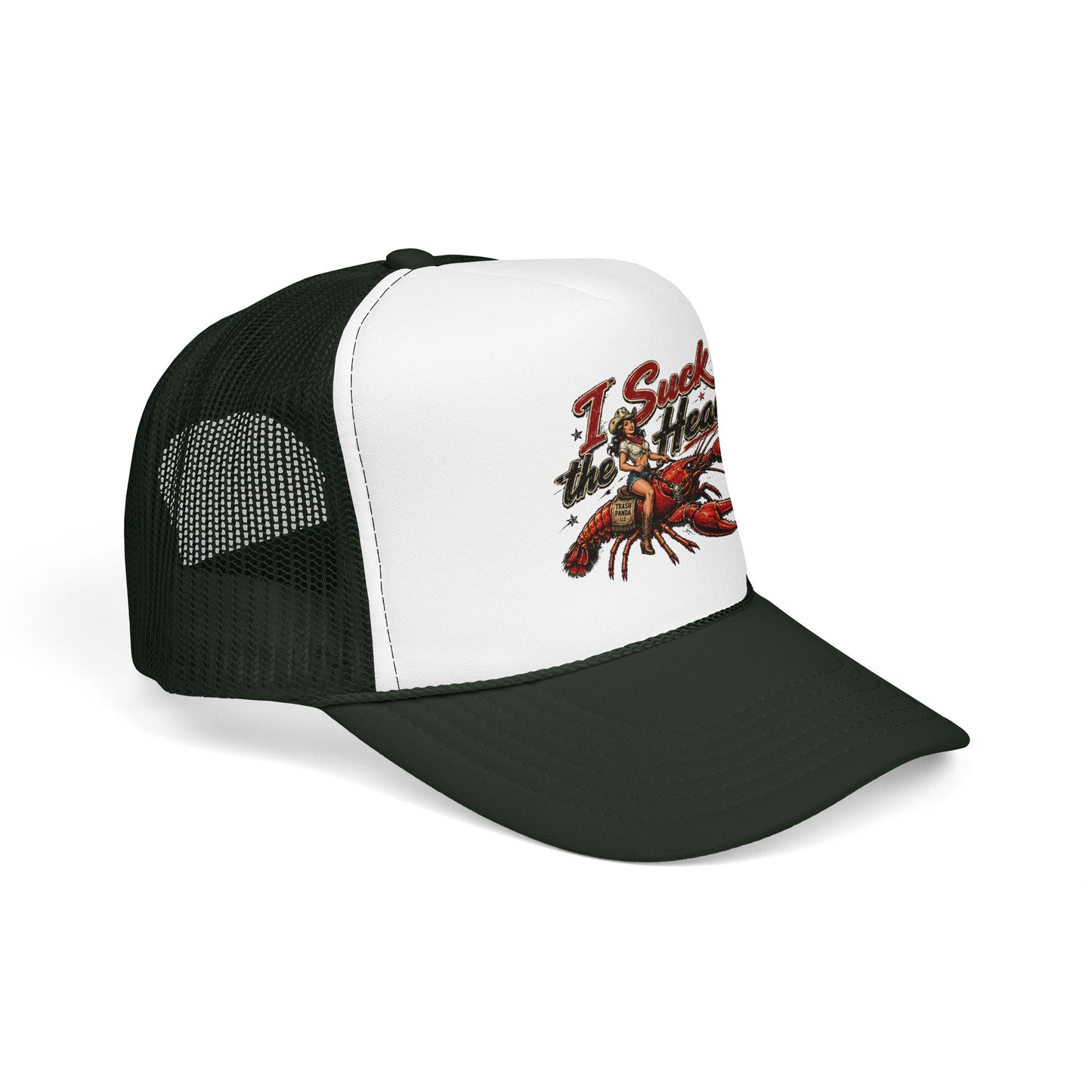 I Suck The Heads Foam Trucker Hat (Printed)