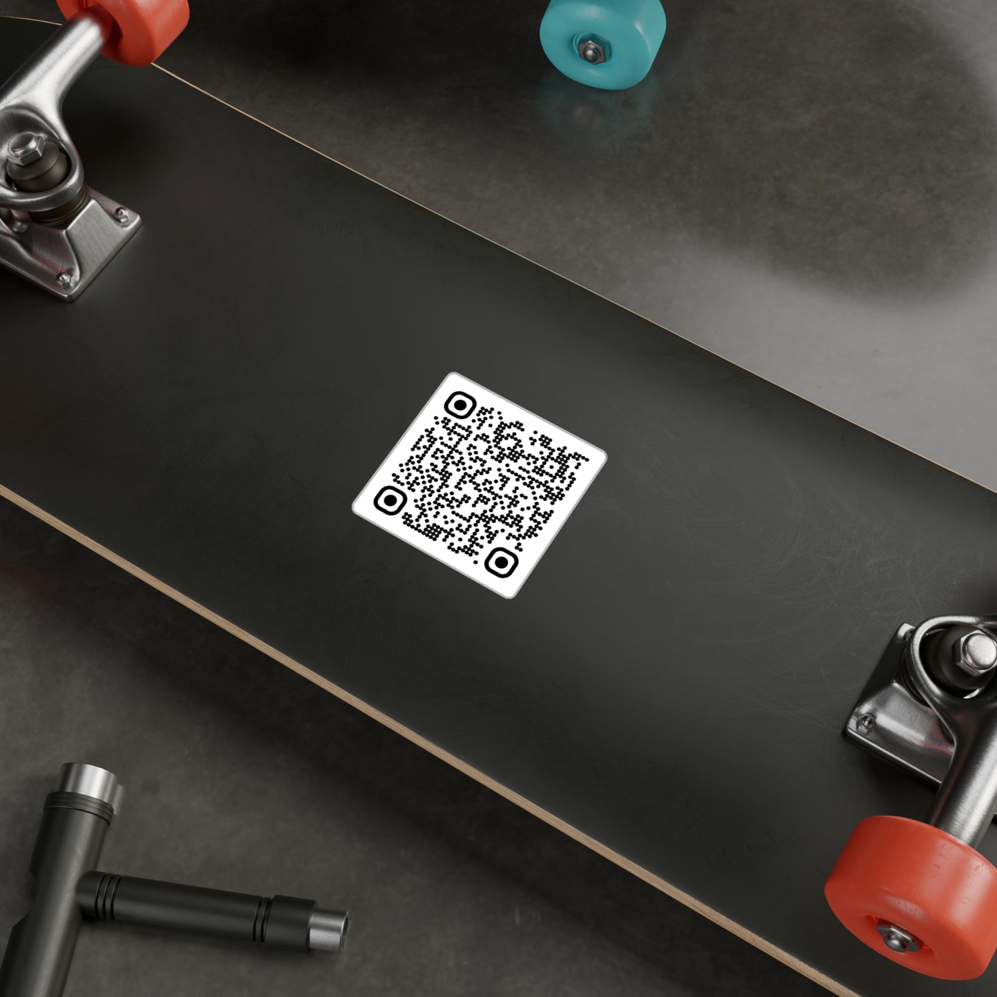 Show Me Them T's QR Code Vinyl Decals