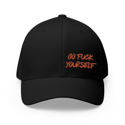 Go F Yourself (RED) Embroidered FlexFit Hat