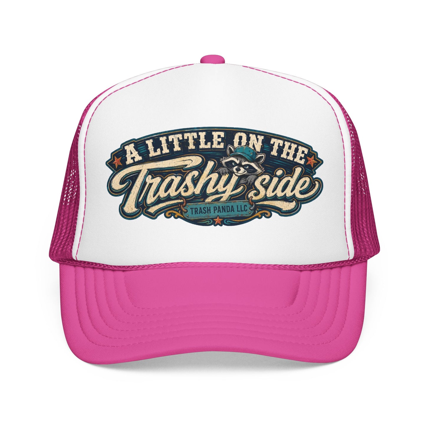 Trashy Side Foam Trucker Hat (Printed)