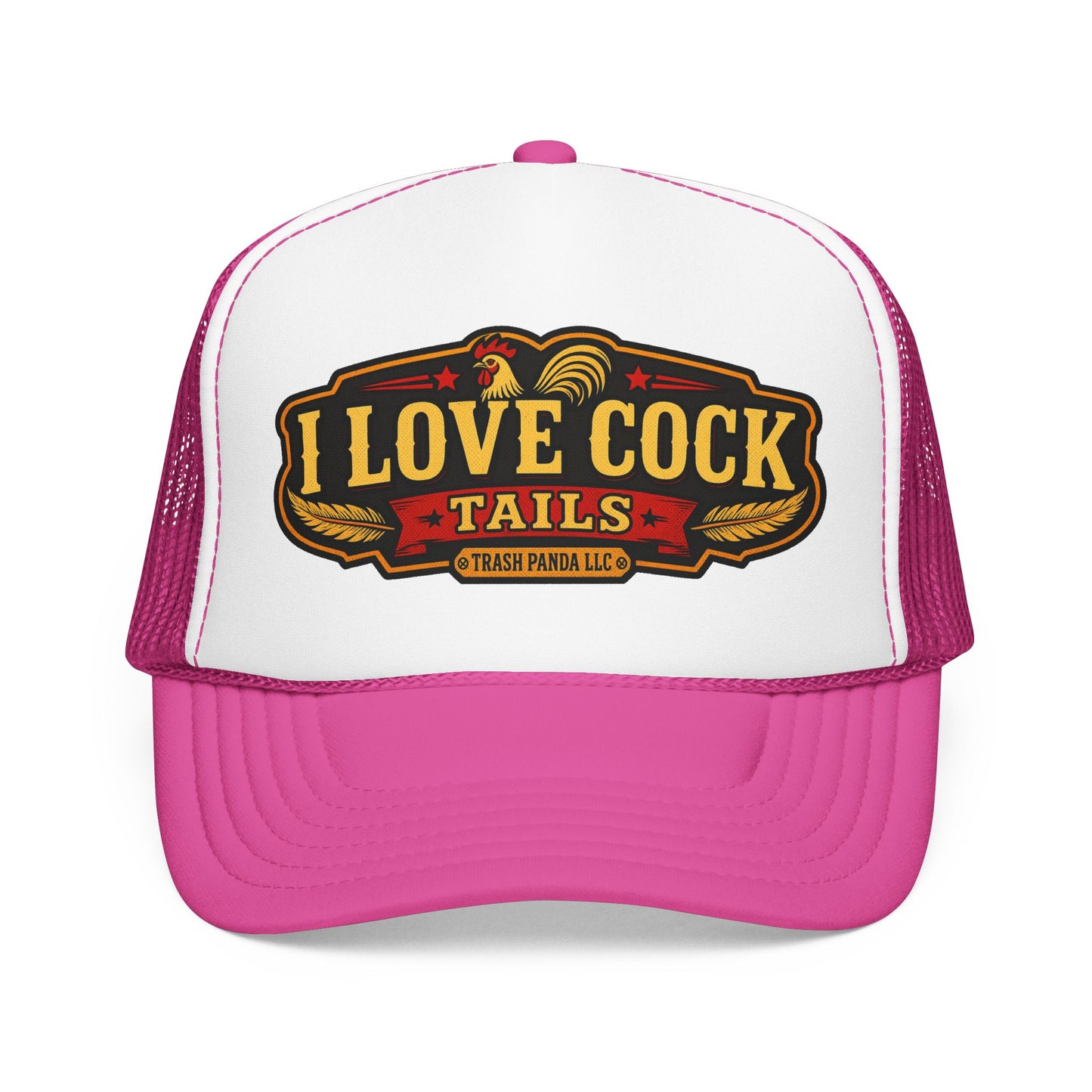 I Love Cocktails Foam Trucker Hat (Printed)