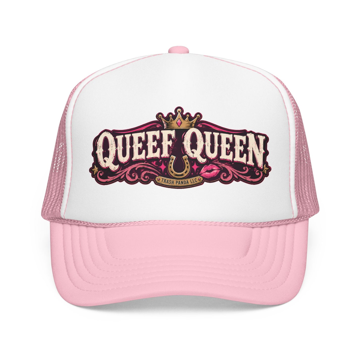 Q Queen Foam Trucker Hat (Printed)