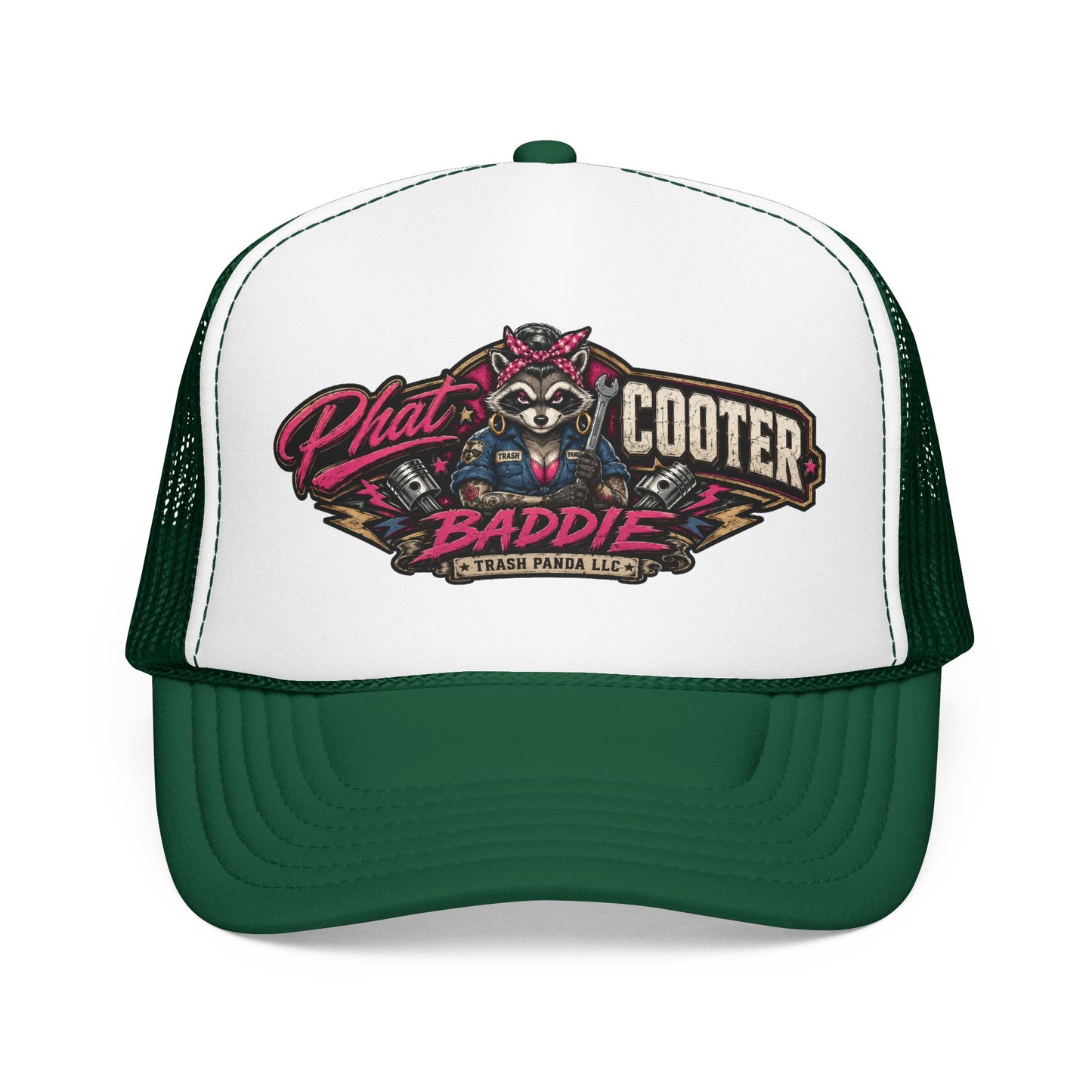 Phat Cooter Baddie V2 Foam Trucker Hat (Printed)