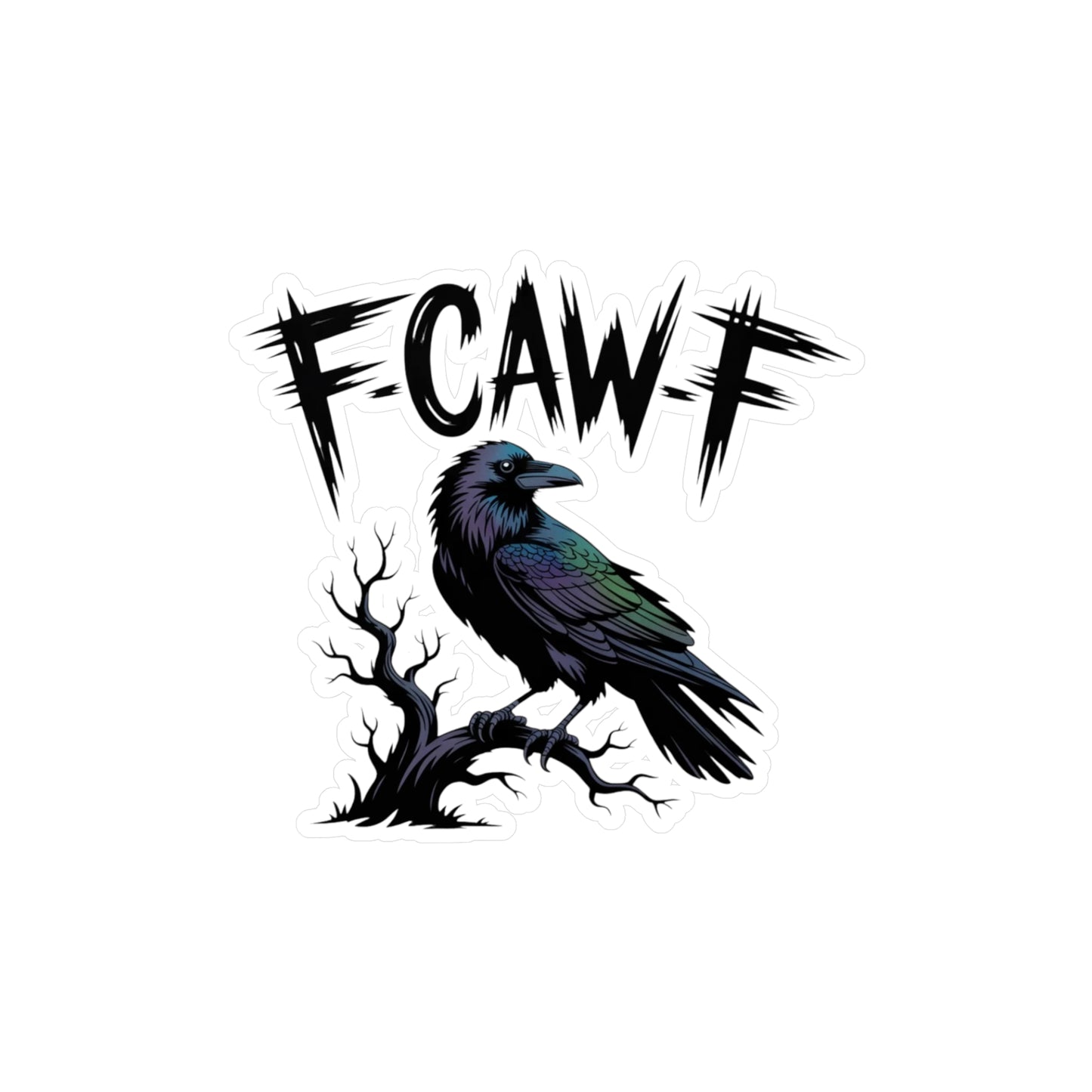 F-CAW-F 2 Vinyl Window Decal