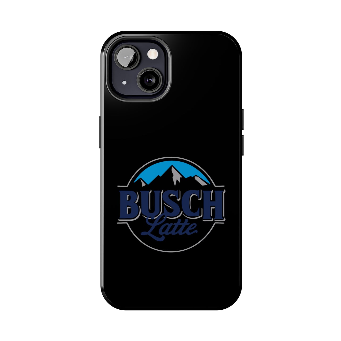 Busch Latte Blk Tough iPhone Cases