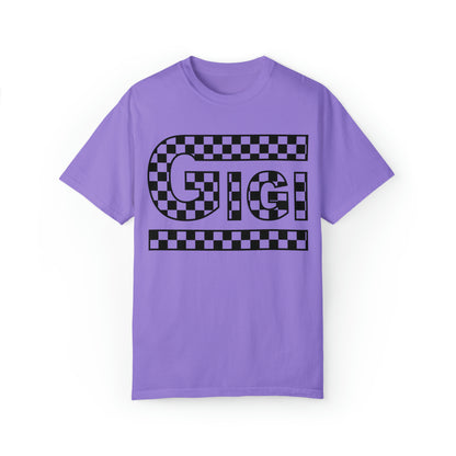 Checkered Gigi Comfort Colors Unisex Garment-Dyed T-shirt