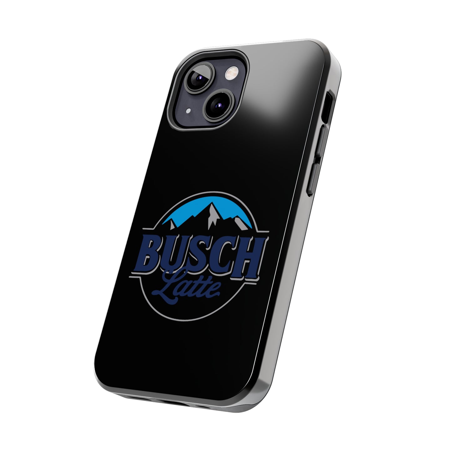 Busch Latte Blk Tough iPhone Cases