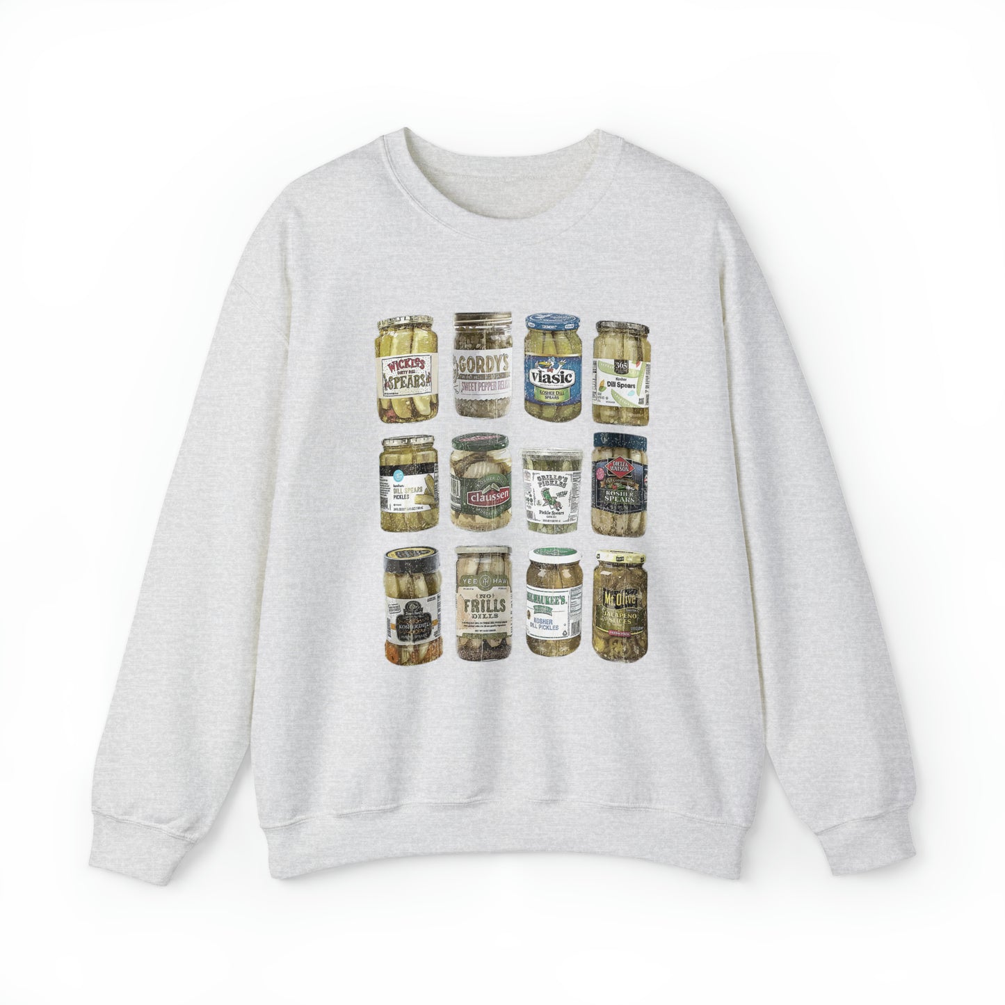 Vintage Pickle Sweatshirt Unisex Heavy Blend™ Crewneck Sweatshirt