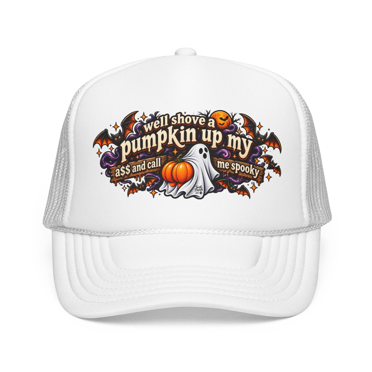 Call Me Spooky Foam Trucker Hat (Printed)