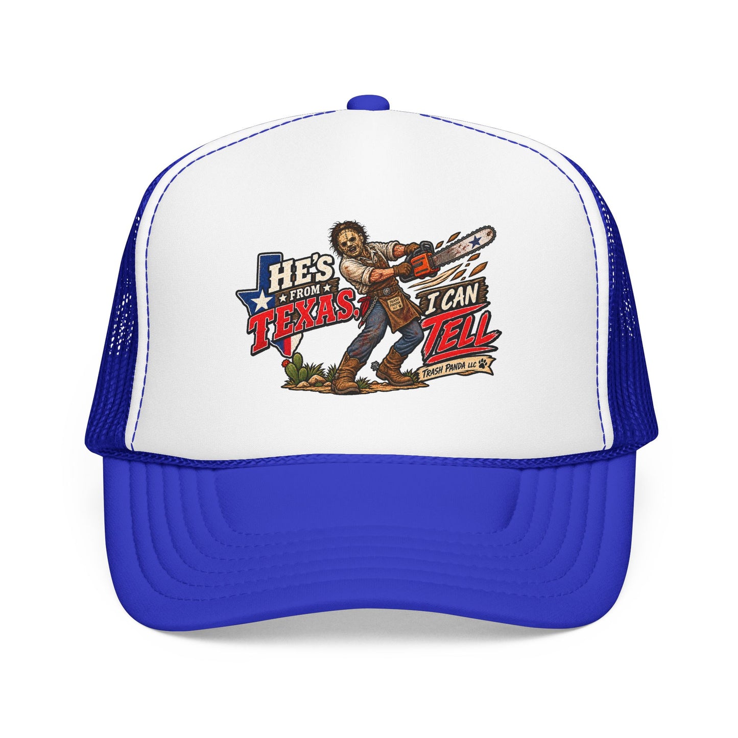 He's From Texas Foam Trucker Hat