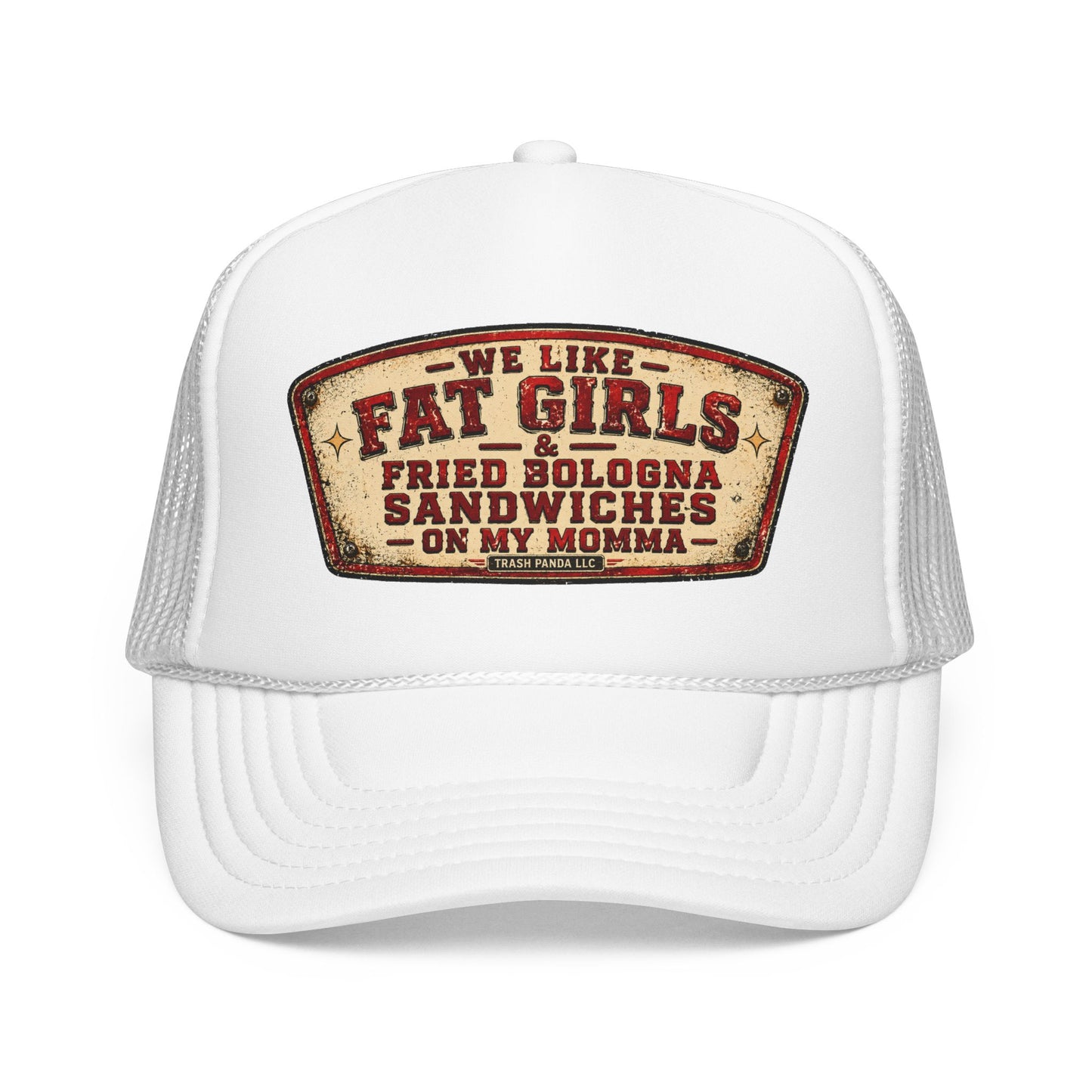 On My Momma Foam Trucker Hat (Printed)