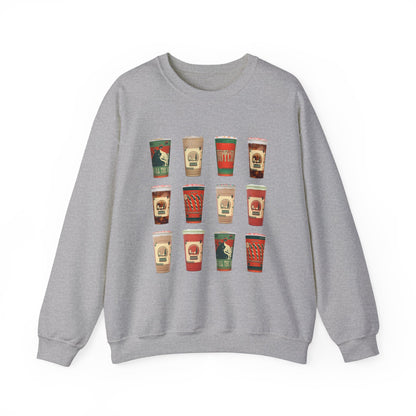 Dutch Bros Christmas Sweatshirt Unisex Heavy Blend™ Crewneck Sweatshirt