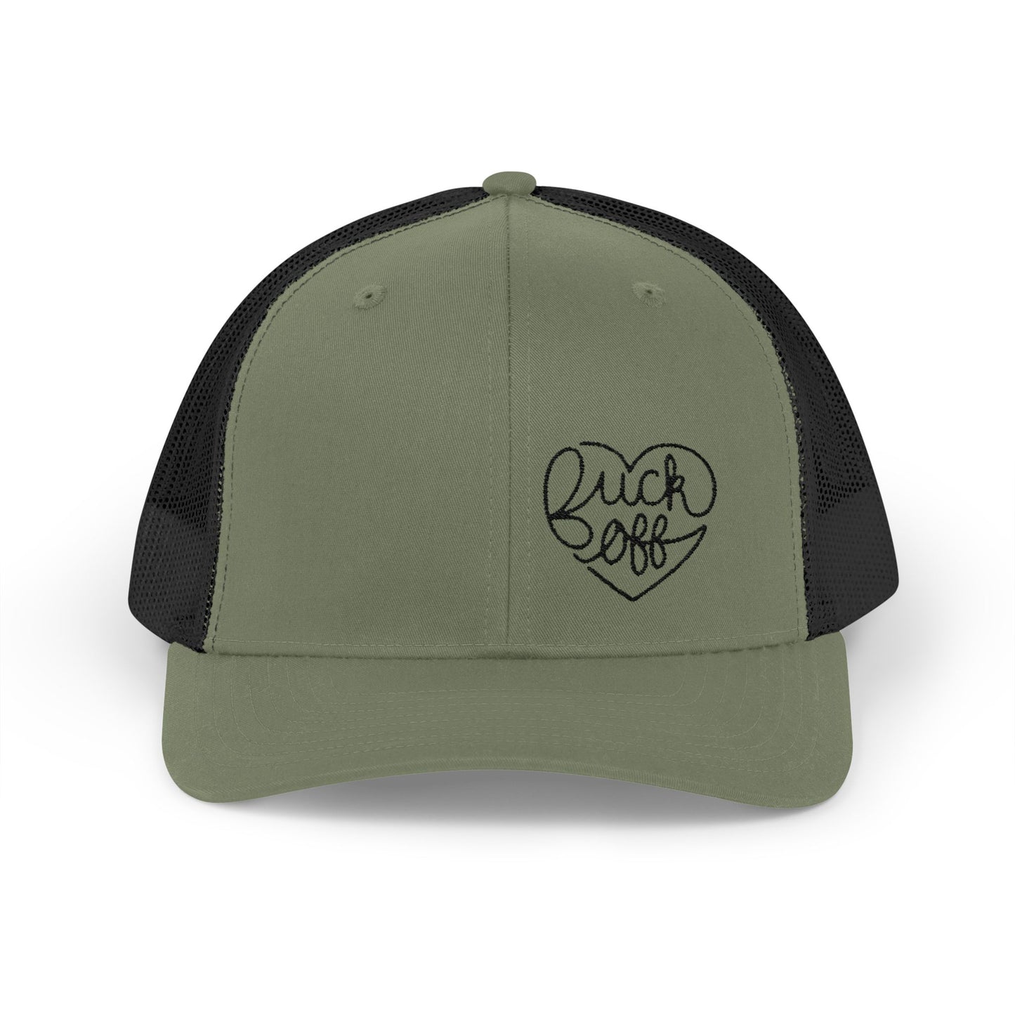 F*CK OFF Heart (Ladies) Snapback Trucker Cap
