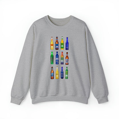 Bud Light Bottles Sweatshirt Unisex Heavy Blend™ Crewneck Sweatshirt