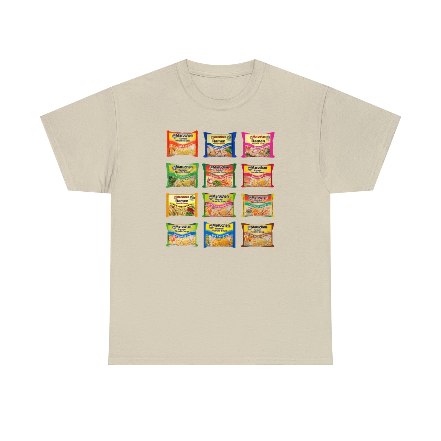 Ramen Noodles Unisex Heavy Cotton Tee