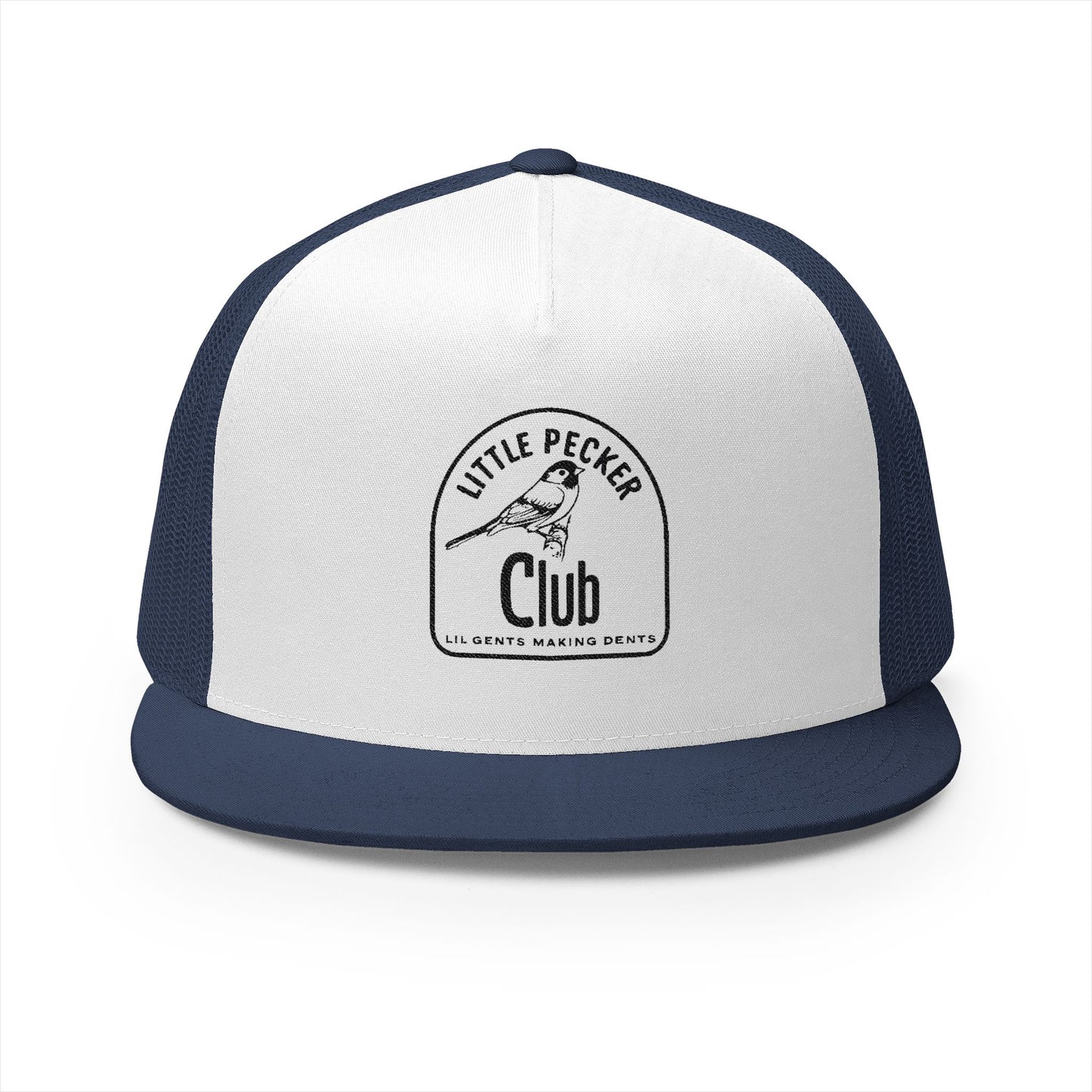 Little Pecker Club Embroidered 5 Panel Trucker Cap