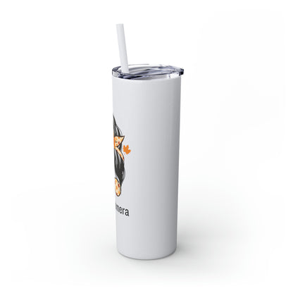 In My Mom Era Fall Skinny Tumbler with Straw, 20oz