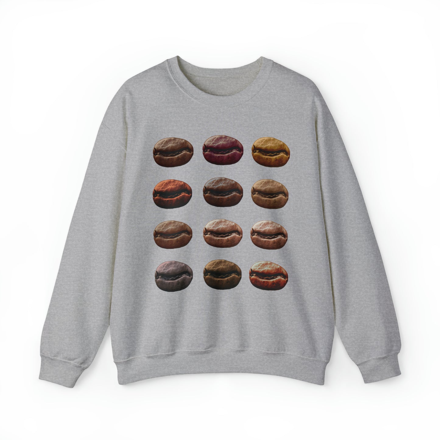 Coffee Beans Sweatshirt Unisex Heavy Blend™ Crewneck Sweatshirt