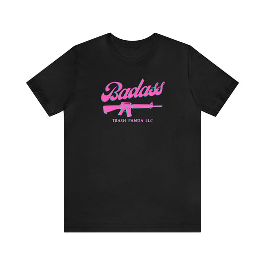 Bad*ss Barbie Unisex Jersey Short Sleeve Tee