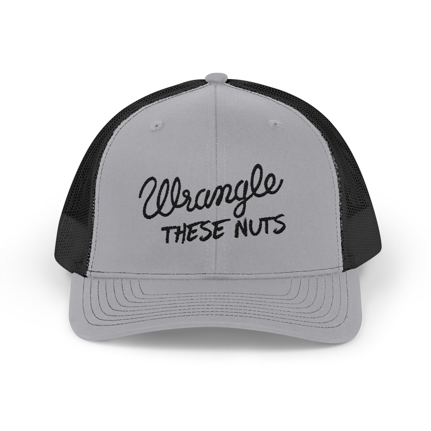 Wrangle These Nuts Richardson 112 Snapback Trucker Cap