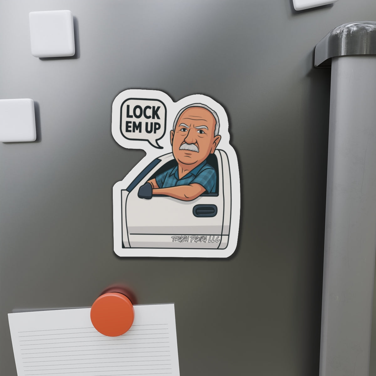 Lock Em Up Die-Cut Magnets