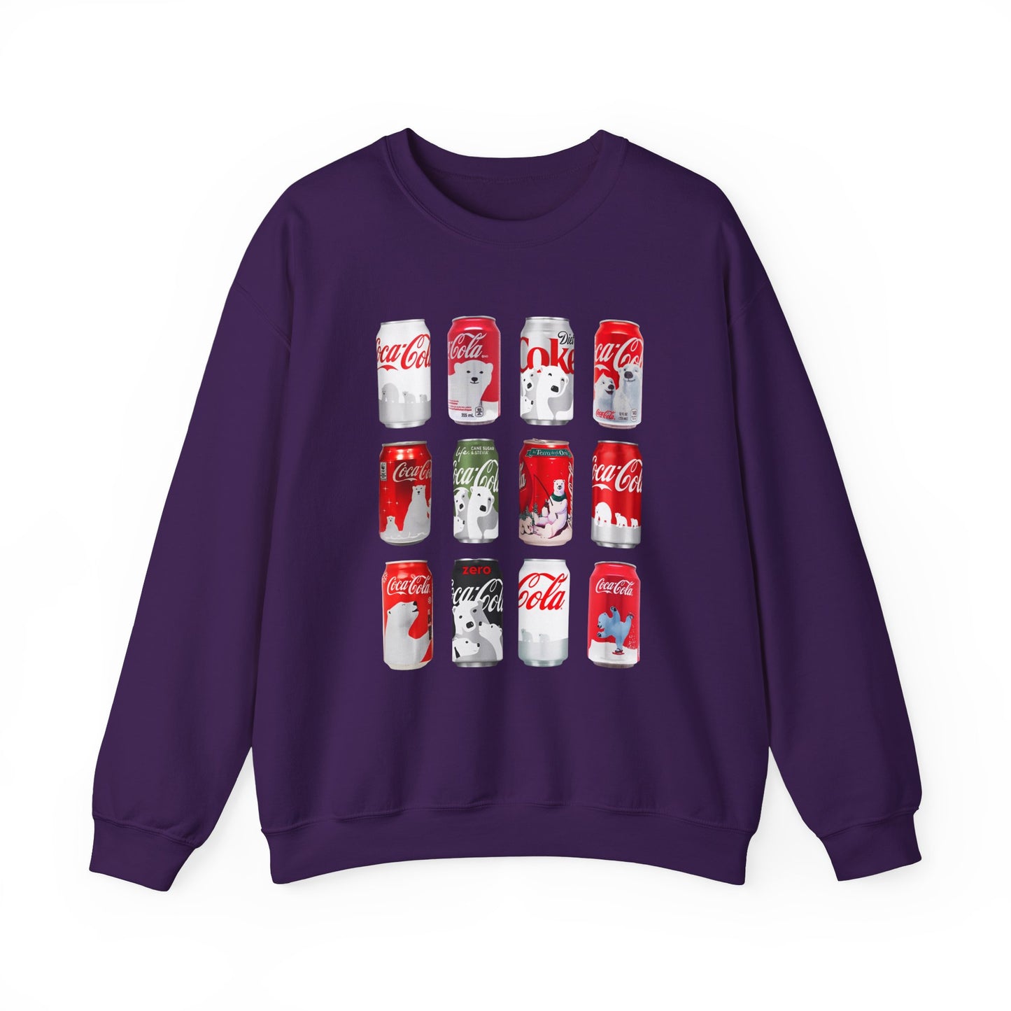 Coca Cola Polar Bear Sweatshirt Unisex Heavy Blend™ Crewneck Sweatshirt