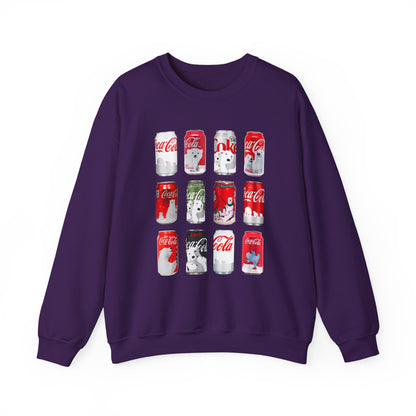 Coca Cola Polar Bear Sweatshirt Unisex Heavy Blend™ Crewneck Sweatshirt