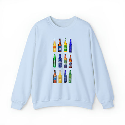 Bud Light Bottles Sweatshirt Unisex Heavy Blend™ Crewneck Sweatshirt