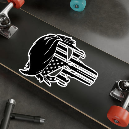 TrumPunisher BW American Vinyl Decals