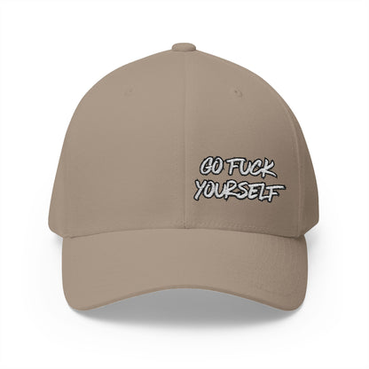 Go F Yourself Embroidered FlexFit Hat