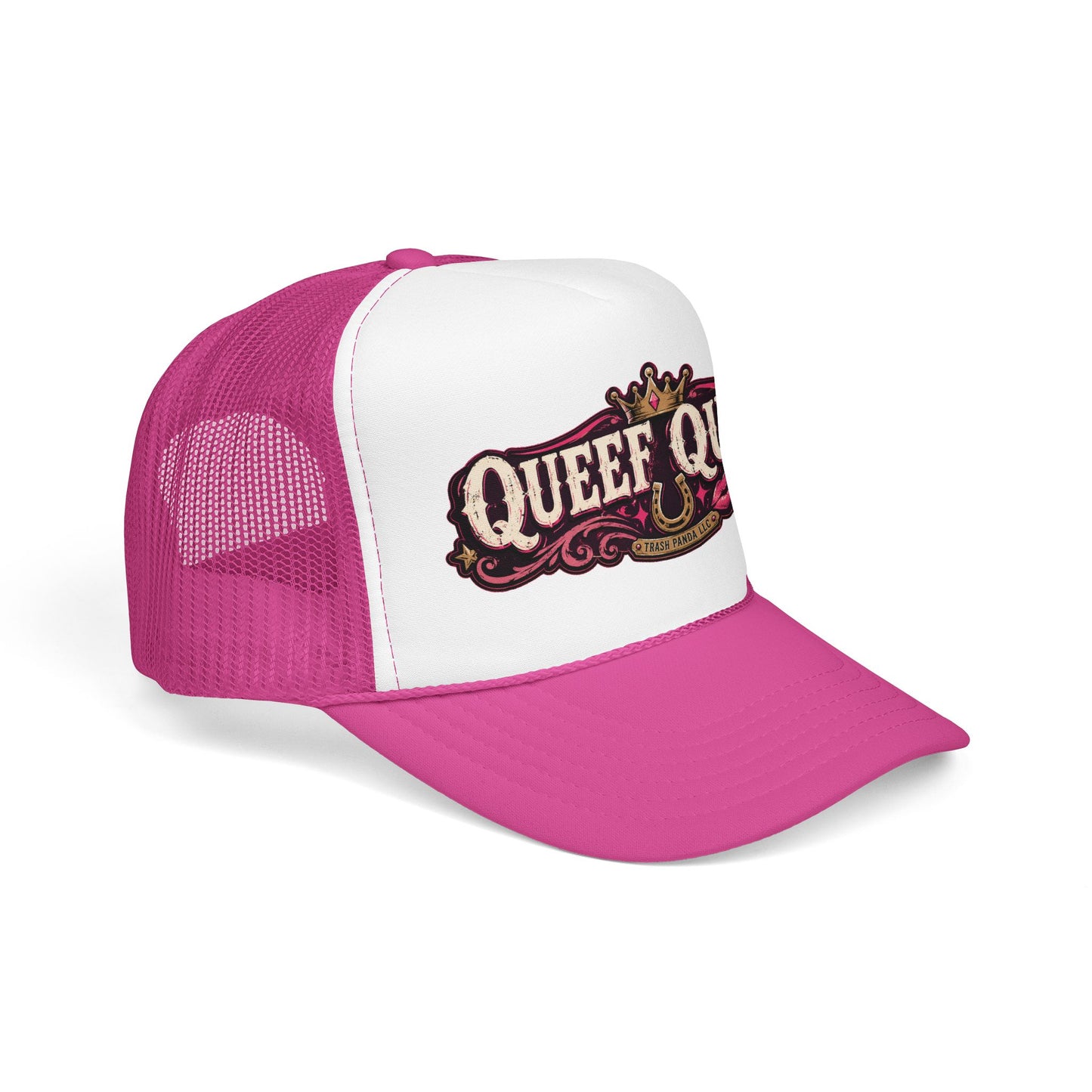 Q Queen Foam Trucker Hat (Printed)