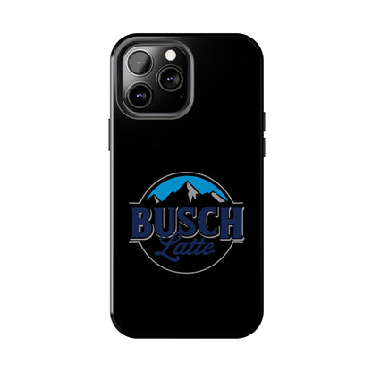 Busch Latte Blk Tough iPhone Cases