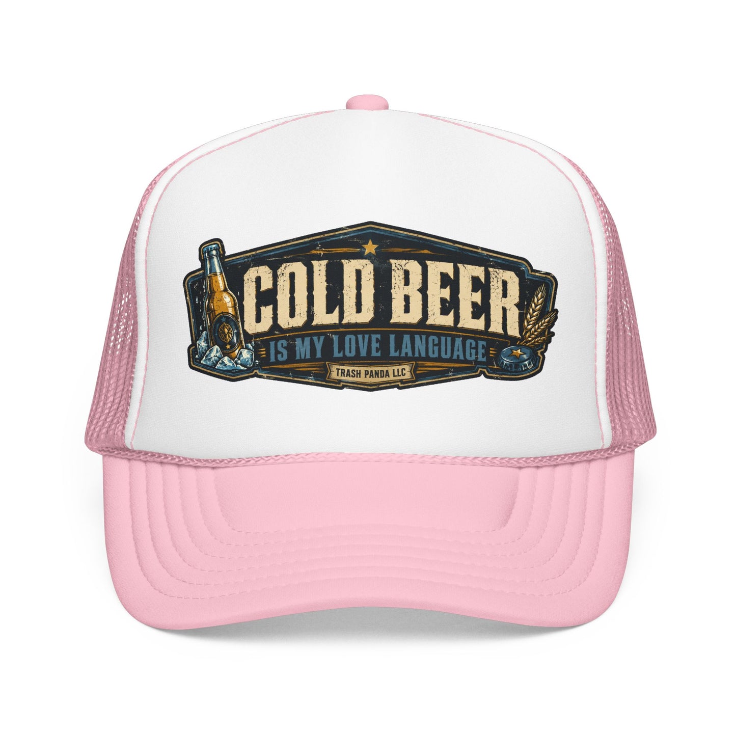 Cold Beer Foam Trucker Hat (Printed)