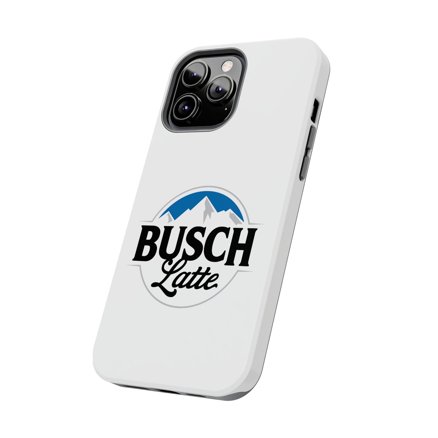 Busch Latte White Tough iPhone Cases