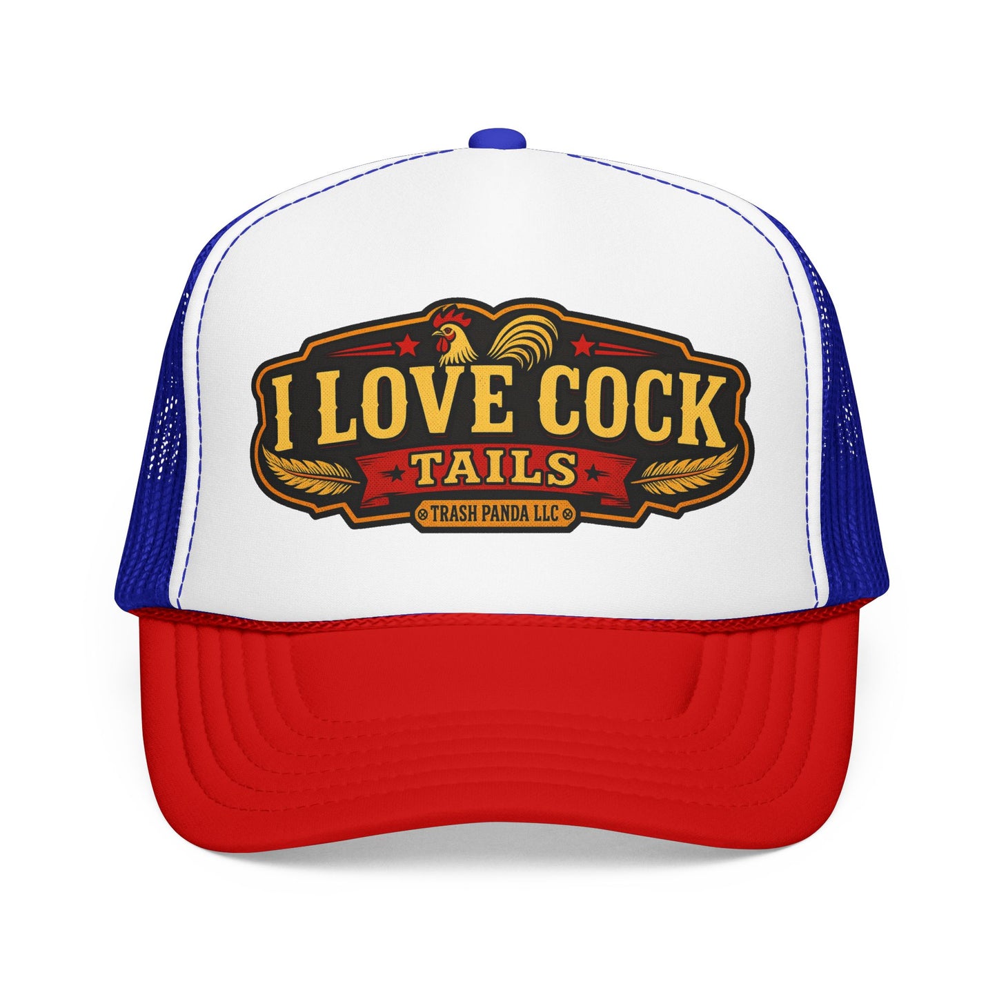 I Love Cocktails Foam Trucker Hat (Printed)