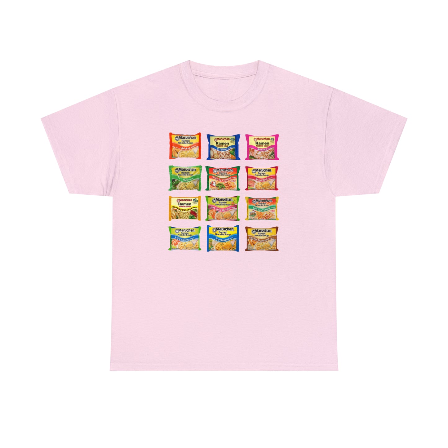 Ramen Noodles Unisex Heavy Cotton Tee