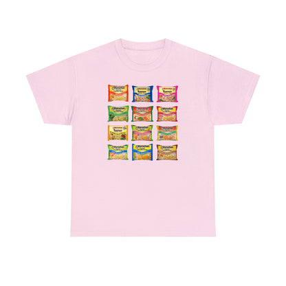 Ramen Noodles Unisex Heavy Cotton Tee