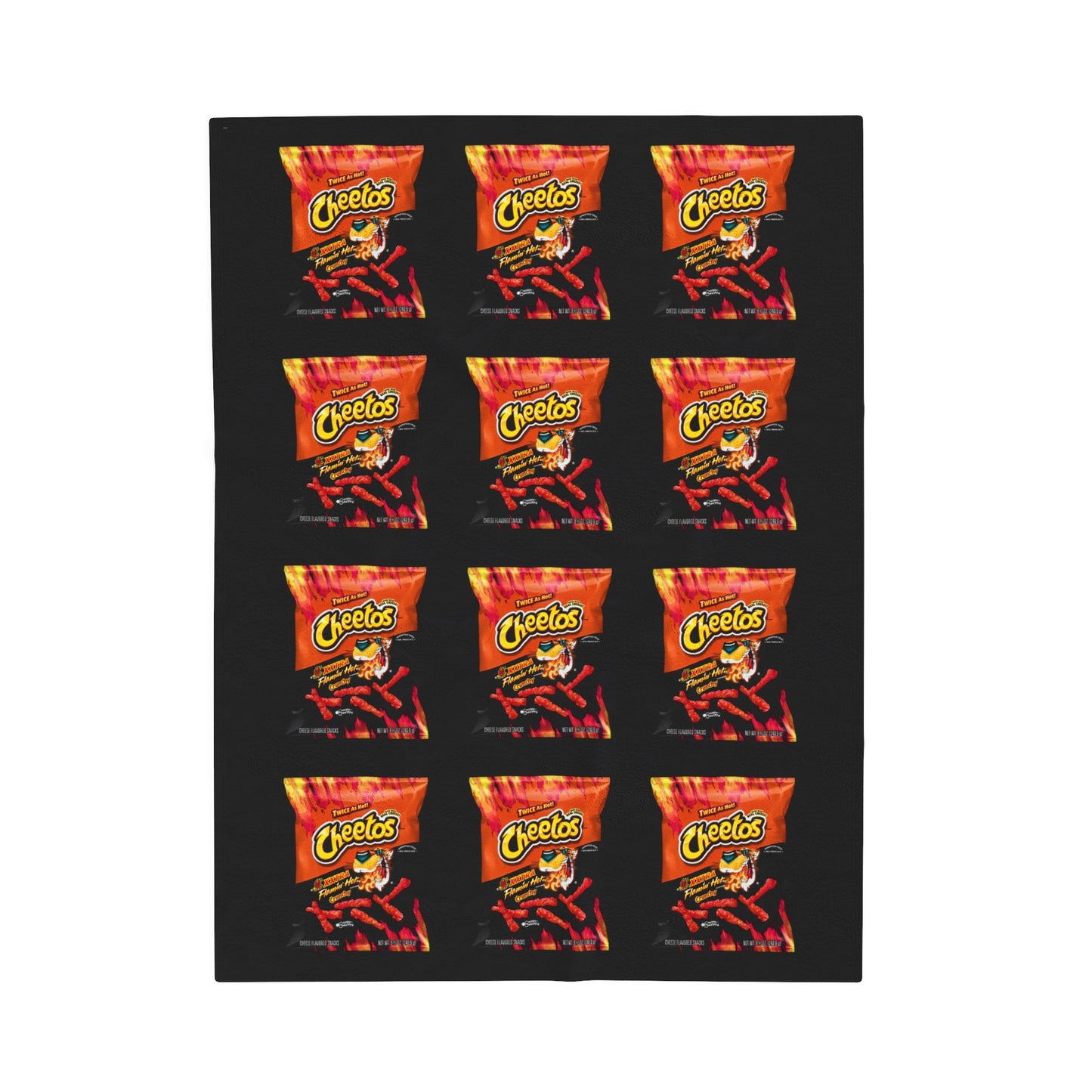 Flamin' Hot Cheetos Velveteen Plush Blanket